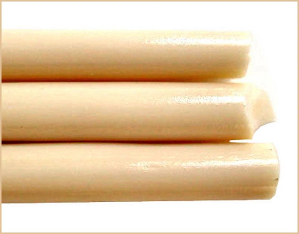 Helles Elfenbain Pastell (5/6mm) Glasstäbe zum Perlenmachen - Effetre P264