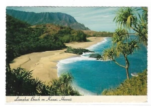 VTG Postcard - LUMAHAI BEACH, HAWAII - Picture 1 of 2