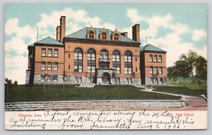 1906 Ottumwa Iowa IA High School Antique Postcard - Picture 1 of 2