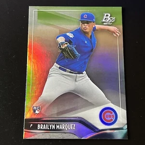 Brailyn Marquez Rookie 2021 Bowman Platinum Chicago Cubs #70 - Picture 1 of 2