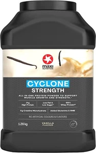 MaxiNutrition Cyclone 1.26kg Vanilla | Whey Protein + Creatine | Muscle Recovery - Picture 1 of 5