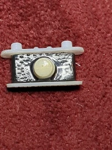 VINTAGE 1970's MATTEL BARBIE DOLL BLACK + WHITE PLASTIC CAMERA HONG KONG - Picture 1 of 3