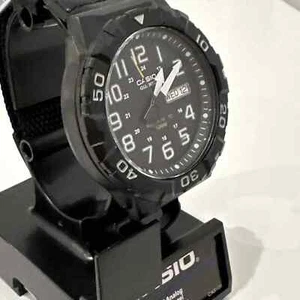 Casio Men's Quartz Diver Style Day-Date Indicator 53mm Watch MRW210HB-1BV c23 - Picture 1 of 4