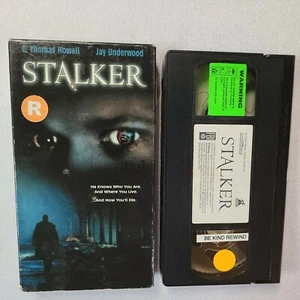 STALKER Thriller Horror C. Thomas Howell Vtg VHS Jay Underwood RARE Revenge R - Picture 1 of 3