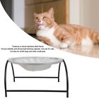 Cat Hammock Bed Stainless Steel Canvas Detachable Elevated Raised Small Dog☜