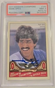 Mark Spitz Signed 2011 Goodwin Champions PSA/DNA 9 Certified Auto Grade 10 - Picture 1 of 2