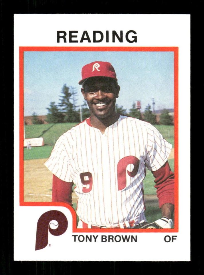 1987 ProCards Reading Phillies 789 Tony Brown BXCP30 - Image 1 of 2