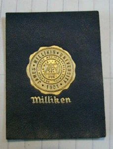 Milliken University College Tobacco Leather Premium 1910's Murad - Picture 1 of 2