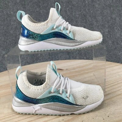 Puma Shoes Kids 10C Boys Pacer Future Allure Athletic Sneakers 387912-01 White - Image 1 of 4