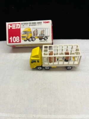 Tomica 108 Mitsubishi Fuso Animal Gorilla Carrier Tomy Foto 1 de 4