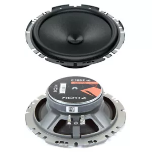 2 WOOFER HERTZ CENTO C165F C 165 F da 6,5" 4 ohm auto + cappellino + 3 stickers - Foto 1 di 8