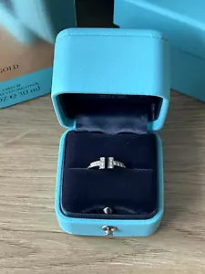 Tiffany T Wire Ring mit Diamanten in 18 Karat Roségold - Ehering,Verlobungsring - Bild 1 von 7