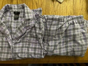 Aria Fleece two-piece pajama set size extra large - Picture 1 of 5