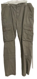 Old Navy Men's Cargo Pants Size W38 X L32 Beige Snap Close Pockets 160 - Picture 1 of 7