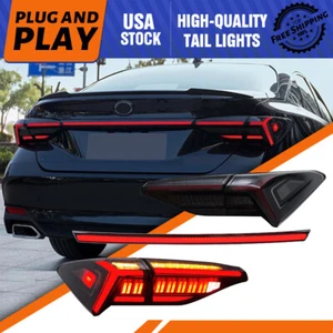Smoked LED Tail Light Trunk Light For Toyota Avalon 2019-2023 Rear Lamp Assembly - Bild 1 von 17