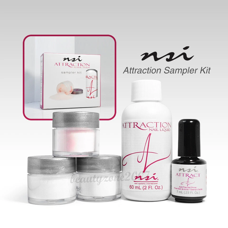 Kit de muestreador acrílico para uñas nsi Attraction Foto 1 de 1