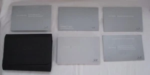 2017 INFINITI Q50 SEDAN OWNERS MANUAL GUIDE w/CASE, QUICK REF, INTOUCH (QI) - Picture 1 of 5