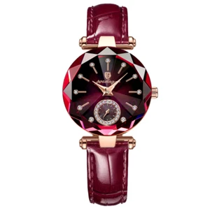NEW Women Watch Luxury Jewelry Steel Quartz Wristwatches Waterproof Ladies Watch - Picture 1 of 12
