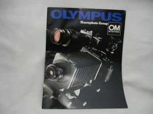 Olympus OM System Makrofoto Gruppe Broschüre Handbuch Broschüre, Englisch, Original-Zubehör-Hersteller - Bild 1 von 6