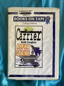 Books on tape library edition carrier Keith Douglas alpha strike unabridged - Picture 1 of 12