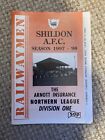Shildon V Consett  Northern League Division One  1997 - 98