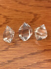 Three (3) A Grade Herkimer Diamond Water Clear Quartz Crystals New York