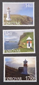 Faroe Islands: 2014 Faroese Lighthouses; complete unmounted mint set - Picture 1 of 5