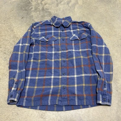 Camisa Patagonia Algodón Orgánico Franela a Cuadros Manga Larga Abotonada Multicolor M Foto 1 de 3
