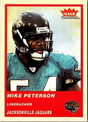 2004 Fleer Tradition Mike Peterson #267 Jacksonville Jaguars Football Card - Image 1 of 2
