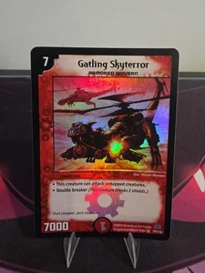 Gatling Skyterror 79/110 Duel Masters TCG Super Rare Base Set LP - Picture 1 of 3