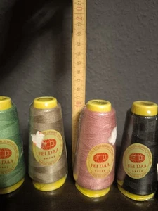 7x Nähgarn Set Je 1000 m 7 Farben - Bild 1 von 3