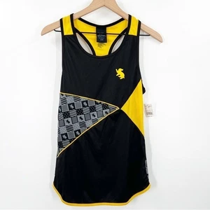 Universal NWT Wizarding World Of Harry Potter Hufflepuff Tank Small Black Yellow - Picture 1 of 8