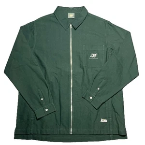 KITH For WILSON Tennis Jacket Size L Green - Kith Racquet Crew - Full Zip 2021 - Picture 1 of 11