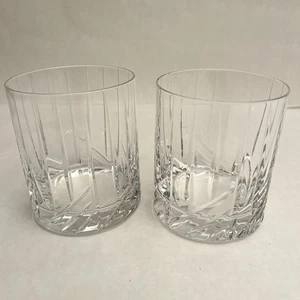 2 Vintage Rogaska Whisky Gläser signiert 3 7/8" hoch / schwer - Bild 1 von 7