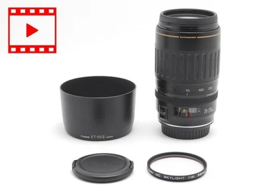 ¡Probado! [Exc+4 con capucha] Canon EF 70-210mm f/3.5-4.5 USM Montaje EF ULTRASÓNICO JAPÓN Foto 1 de 4