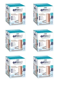 x6 Optifast VLCD Protein Plus Shake 10 x 63g Sachets (630g) - Chocolate Flavour - Picture 1 of 3