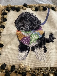 Funda protectora de lana con punta de aguja y punta pequeña almohada Water Spaniel perro solamente - Imagen 1 de 4