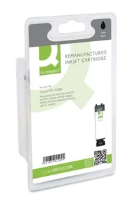 Q-Connect Canon PGI-525PGBK Remanufactured Black Inkjet Cartridge 4529B001 - Afbeelding 1 van 2