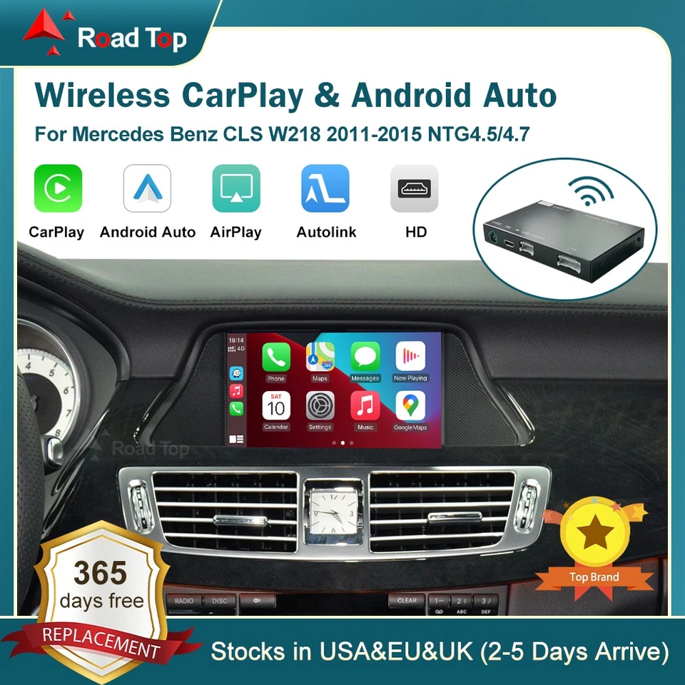 Wireless CarPlay Android Auto Interface für Mercedes Benz ClS W218 2011-2015 - Bild 1 von 4