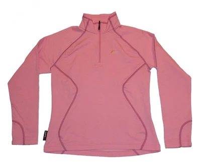 Lowe Alpine 1/4 Zip Pink Running / Hiking Top, Women's S - Image 1 of 4