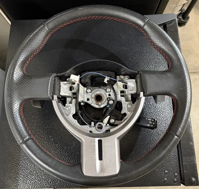 Volante de couro 13-16 Toyota Scion FR-S 86 BRZ fabricante de equipamento original com almofada de câmbio 1059 - Imagem 1 de 4