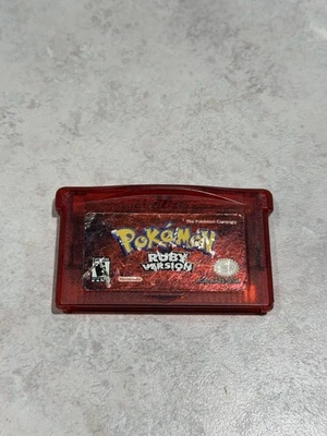 Pokemon Ruby Version Nintendo Game Boy Advance GBA 2003 Authentic Tested! - Image 1 of 3