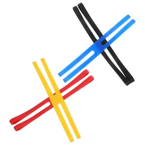 4 Pcs Cintura Di Conservazione Delle Stoviglie Fascette Riutilizzabili - Afbeelding 1 van 12