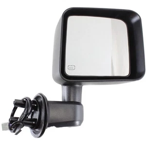 For Jeep Wrangler 2011 12 2013 Door Mirror Passenger Side Power Heated Textured - Picture 1 of 5