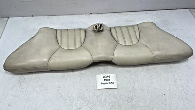 ✅98-00 OEM Jaguar XK8 XKR asiento trasero segunda fila cojín inferior cuero Invory* Foto 1 de 4