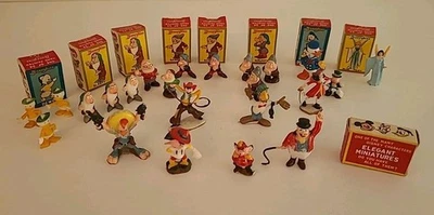 Marx Disneykins 1960s Mini Figurines Lot Of 23  W/ 7 Original BOXES  - Image 1 of 4