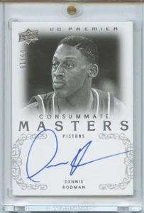2008-09 Upper Deck Premier Dennis Rodman Consummate Masters Auto /15 SP - Picture 1 of 2