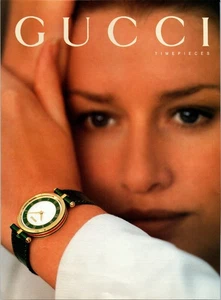 VINTAGE 1994 GUCCI TIMEPIECES WATCH PRINT AD - Picture 1 of 1