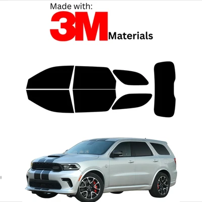 Precut Window Tint Kit For Dodge Durango 11-25 Color Stable Ceramic Made With 3M - Image 1 of 4