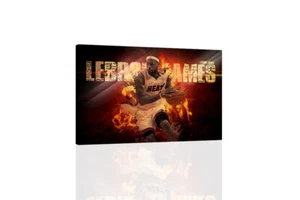 Lebron James - CANVAS OR PRINT WALL ART - Picture 1 of 2